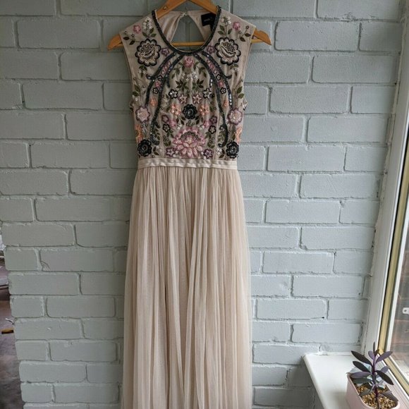BHLDN Needle & Thread Dress size US 4 $500 - Picture 3 of 8